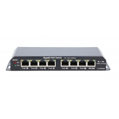 Extralink EX.1025 tinklo komutatorius Ne-valdomas L2 Gigabit Ethernet (10/100/1000) Maitinimas per Eternetą (PoE) 1U Juoda