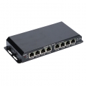 Extralink PoE Коммутатор KRATOS 7x Gigabit PoE, 1x Uplink RJ45, Блок питания 24V 2.5A, 60W