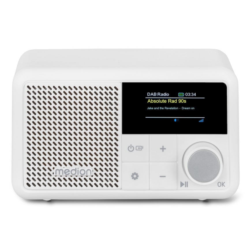 MEDION LIFE S66822 Tragbares Kaasaskantav Digitaalne Valge – 2
