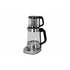 Unold 18215 Samowar Selin elektriskās tējkanna 1,7 L 1800 W Nerūsējošs tērauds