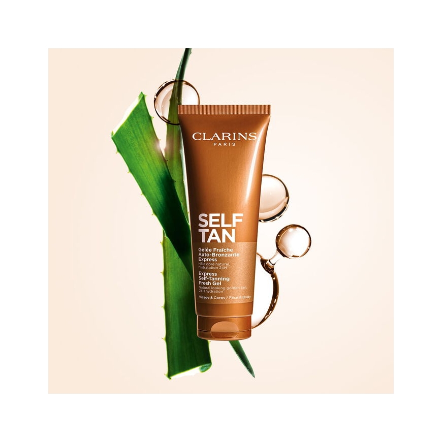 Clarins Gel Fresco Autoabbronzante Express 125 ml Face & body