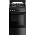 Beko FSE52321DBD virtuvas Pastatoma viryklė Elektrinis Dujinė Juoda Beko FSE52321DBD virtuvas Pastatoma viryklė Elektrinis Dujinė Juoda
