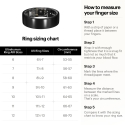 Ultrahuman Ring AIR Sizing Kit Komplekt Must