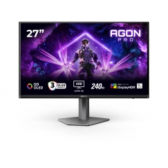 AOC G2 AG276UZD монитор для ПК 67,3 cm (26.5") 3840 x 2160 пикселей 4K Ultra HD OLED Черный