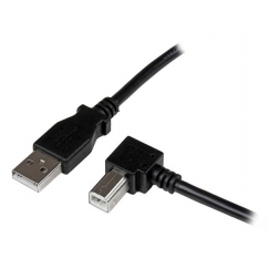 StarTech.com 2m USB 2.0 USB-kaapeli USB A USB B Musta