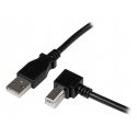 StarTech.com 2m USB 2.0 USB kabelis USB A USB B Melns StarTech.com 2m USB 2.0 USB kabelis USB A USB B Melns