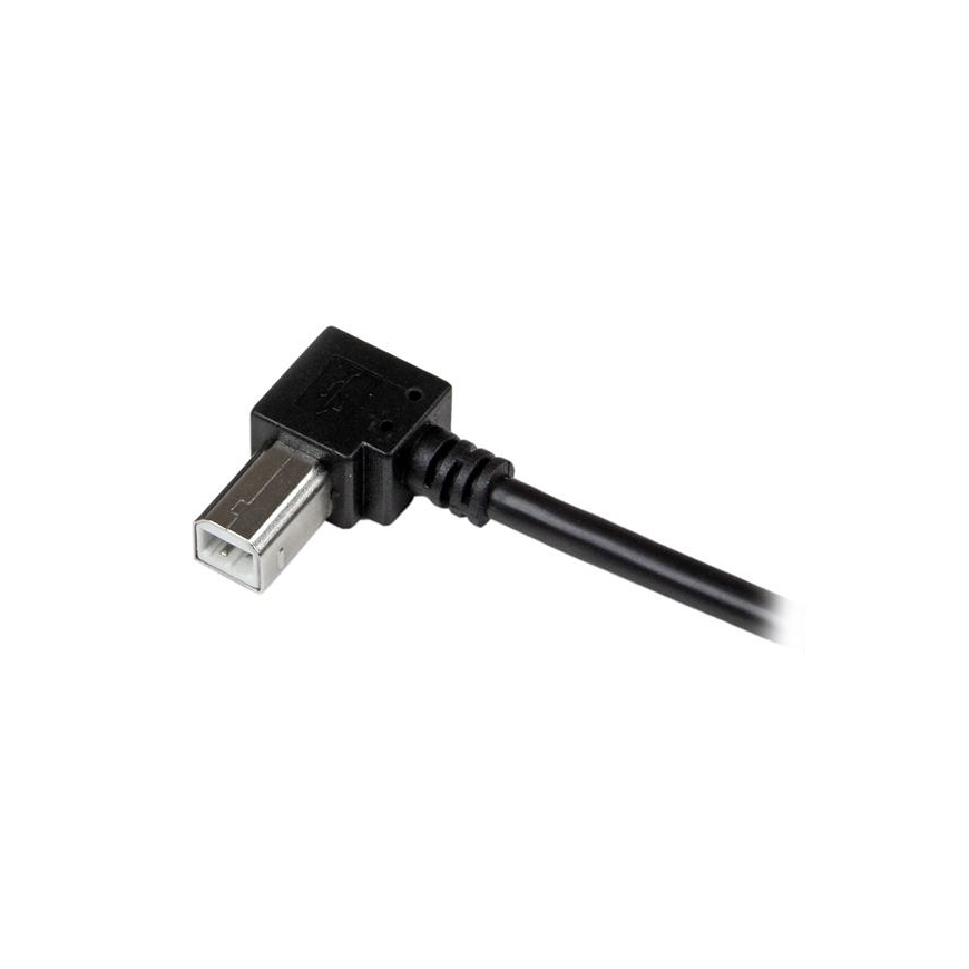 StarTech.com 2m USB 2.0 USB-kaapeli USB A USB B Musta – 4