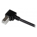 StarTech.com 2m USB 2.0 A to Right Angle B Cable - M/M StarTech.com 2m USB 2.0 A to Right Angle B Cable - M/M