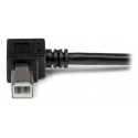 StarTech.com 2m USB 2.0 A to Right Angle B Cable - M/M StarTech.com 2m USB 2.0 A to Right Angle B Cable - M/M