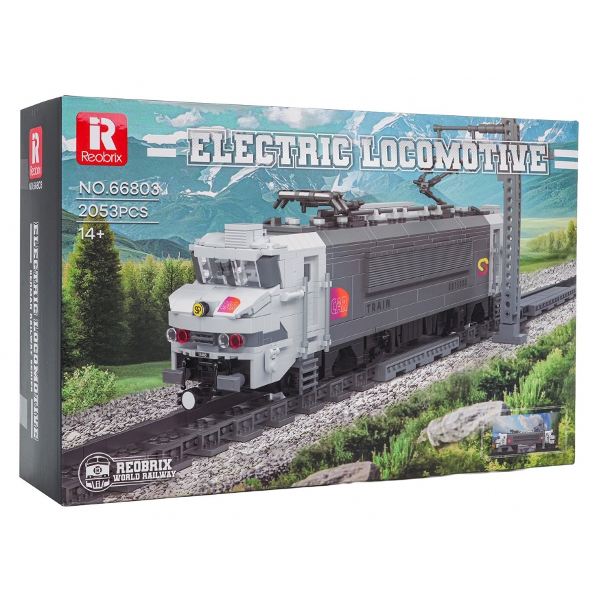 RoGer Locomotive Construction Set 2053pcs – 4