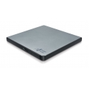 Hitachi-LG Slim Portable DVD-Writer optinių diskų įrenginys DVD±RW Sidabras Hitachi-LG Slim Portable DVD-Writer optinių diskų įrenginys DVD±RW Sidabras