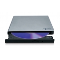 Hitachi-LG Slim Portable DVD-Writer optiline kettaajam DVD±RW Hõbe Hitachi-LG Slim Portable DVD-Writer optiline kettaajam DVD±RW Hõbe