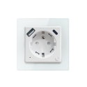 Nexa smart indoor socket with pin, Immax NEO, type E, 1xUSB, 1xUSB C, PD 20W, WiFi