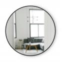 Umbra Hub wall mirror Round Black Umbra Hub wall mirror Round Black