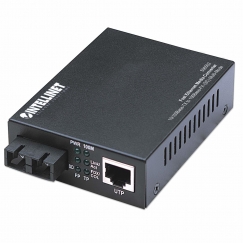Intellinet 506502 meediakonverter 100 Mbit/s 1310 nm Multirežiim Must