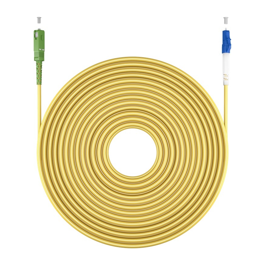 Goobay 59651 „InfiniBand“ arba pluoštinis optinis kabelis 5 m SC LC FTTH Geltona – 3