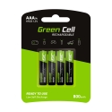 Green Cell GR04 majapidamispatarei Laaditav patarei AAA Nikkel-metallhüdriid (NiMH) Green Cell GR04 majapidamispatarei Laaditav patarei AAA Nikkel-metallhüdriid (NiMH)