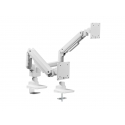 Equip 650183 monitora stiprinājums un statīvs 88,9 cm (35") Galds Balts