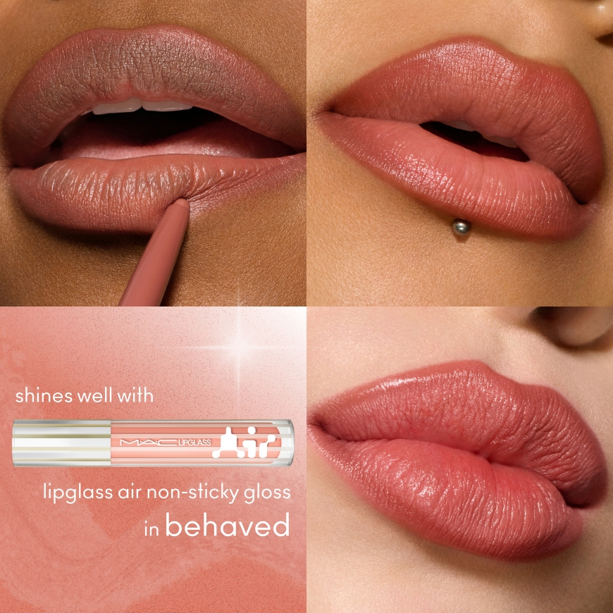 MAC Cosmetics Lipglazer Glossy Liner Velvet Teddy – 3
