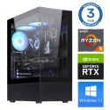 INTOP Ryzen 5 7500X3D 16GB DDR5 1TB SSD M.2 NVME+4TB RTX5060Ti 16GB WIN11
