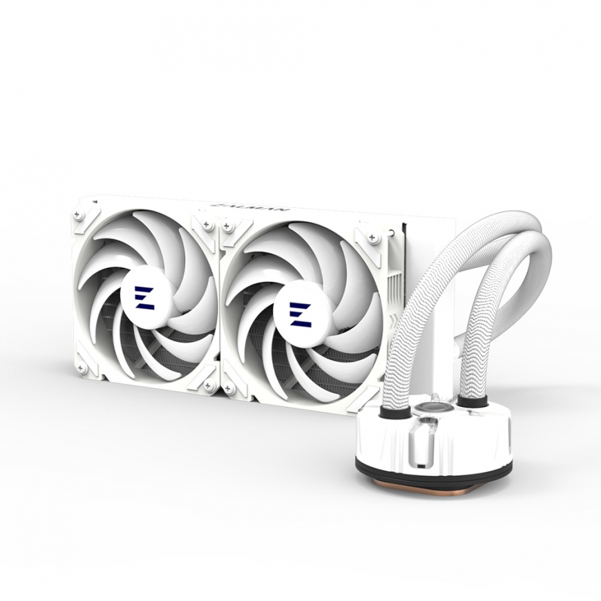 Zalman Reserator5 Z24 ARGB WHITE Procesorius Universalusis skystinis aušintuvas 12 cm Balta – 2