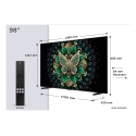 TCL C6K 98C6K tv 2,49 m (98") 4K Ultra HD Älytelevisio Wi-Fi Metallinen