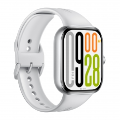 Xiaomi Watch 5 5,26 cm (2.07") AMOLED 47.5 mm Digitaalinen 432 x 514 pikseliä Kosketusnäyttö Hopea