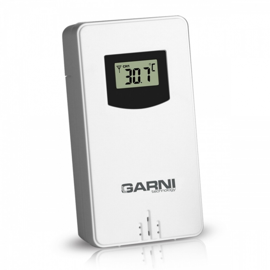 GARNI GARNI029 Balts LCD Baterija – 3
