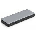 Digitus DA-70918 sülearvuti dokk ja pordireplikaator Juhtmega ühendatud USB 3.2 Gen 2 (3.1 Gen 2) Ty Digitus DA-70918 sülearvuti dokk ja pordireplikaator Juhtmega ühendatud USB 3.2 Gen 2 (3.1 Gen 2) Ty