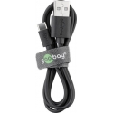 Goobay 45735 USB кабель USB 2.0 1 m USB A USB C Черный Goobay 45735 USB кабель USB 2.0 1 m USB A USB C Черный