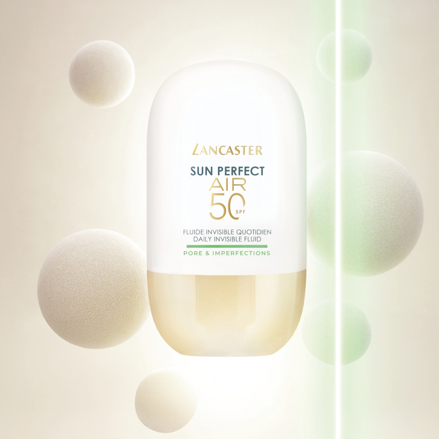 Lancaster Sun Perfect AIR Daily Invisible Fluid SPF50 Pore & Imperfections Sunscreen fluid Лицо 50 В – 3
