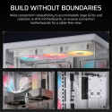 Corsair 3500X RS-R ARGB Midi Tower Balts Corsair 3500X RS-R ARGB Midi Tower Balts