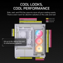 Corsair 3500X RS-R ARGB Midi Tower Valge Corsair 3500X RS-R ARGB Midi Tower Valge