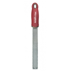 Microplane Zester Rasp grater Red, Stainless steel