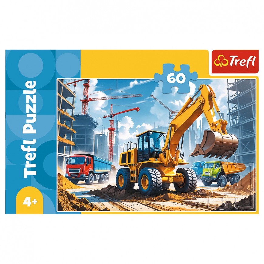 Trefl 17406 pusle 60 tk Sõidukid – 3