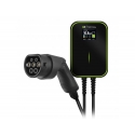 Green Cell EV14 sähköajoneuvon latausasema Musta Alumiini Seinä 3 Sisäänrakennettu näyttö LCD
