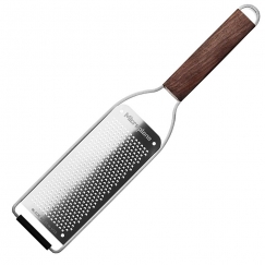Microplane 43304 Rankinė trintuvė arba pjaustytuvas spiralėmis Plokščia trintuvė Nerūdijančiojo plieno, Medis