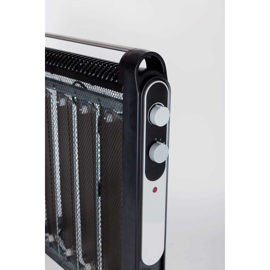 JATA RD227N electric space heater Indoor Black 2000 W – 3