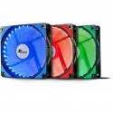 Inter-Tech L-12025 Arvuti korpus Ventilaator 12 cm Must, Sinine