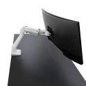 Ergotron HX Series 45-475-216 monitorin kiinnike ja jalusta 124,5 cm (49") Vastaanotto Valkoinen