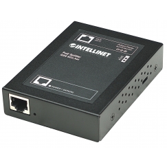 Intellinet 560443 сетевой разделитель Питание по Ethernet (PoE) Черный