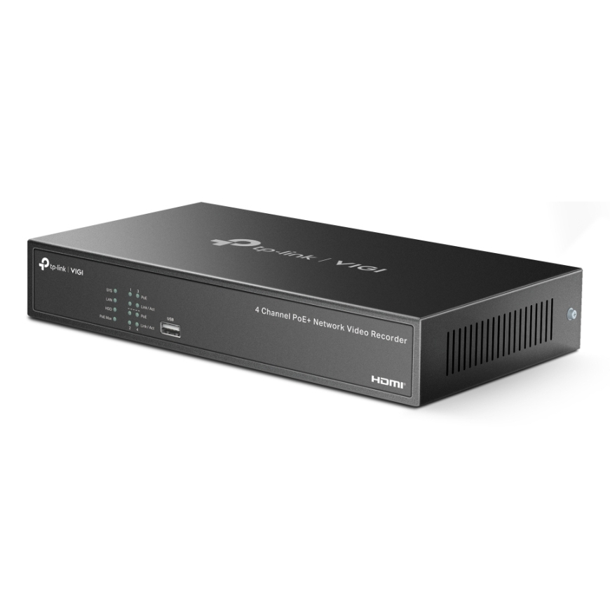 TP-Link VIGI NVR1004H-4P-2TB Musta – 3