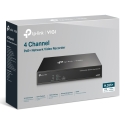 TP-Link VIGI NVR1004H-4P-2TB Melns TP-Link VIGI NVR1004H-4P-2TB Melns
