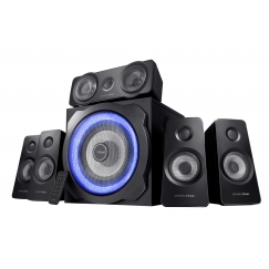 Trust GXT 658 Tytan 5.1 kõlarikomplekt 90 W Universaalne Must 5.1 kanalid