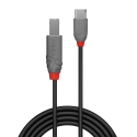 Lindy 36943 USB-kaapeli USB 2.0 3 m USB C USB B Musta Lindy 36943 USB-kaapeli USB 2.0 3 m USB C USB B Musta