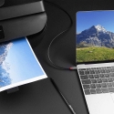 Lindy 36943 USB-kaabel USB 2.0 3 m USB C USB B Must Lindy 36943 USB-kaabel USB 2.0 3 m USB C USB B Must