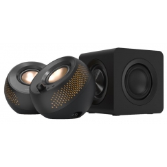 Creative Labs Creative Pebble X Plus kõlarikomplekt 30 W Universaalne Must 2.1 kanalid Bluetooth
