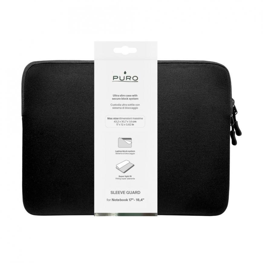 Puro Slim Guard 18" Laptop Bag - Black – 2