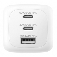 Belkin WCH016hqWH Universalus Balta AC Spartusis įkrovimas Vidaus