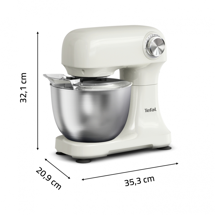 Tefal Bake Easy QB140AF0 кухонная комбайн 500 W 3,5 L Белый – 3